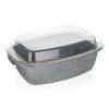 pekáč 39,5x22x11cm s poklicí,nepřiln.povrch GRANITE