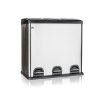 koš na tříděný odpad SAVERY 3x20l nerez/PH