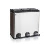 koš na tříděný odpad SAVERY 3x20l nerez/PH