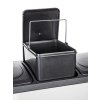 koš na tříděný odpad SAVERY 3x20l nerez/PH