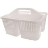 košík 30x22,5x13/17cm TINA, organizér dělený, plast