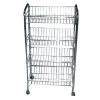 vozík BRILLY 3 koše 46x28x60cm Cr              1116 36 20895