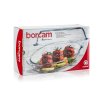 pekáč ovál 2,2+1,8l 34x19,6cm skl.s poklicí