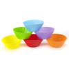 košíček na pečení 7,5x3cm silikon mix barev (6ks) CULINARIA
