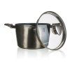 hrnec 24x14,5cm 6,2l nepřiln.povrch METALLIC PLATINUM