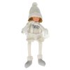 dekorace DÍVKA/CHLAPEC 45cm BÍ/STŘ mix 37 22487