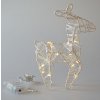 dekorace LED SOB 20cm, 20LED, s časovačem, akryl 38 22494