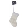 dekorace závěsná mix RUKAVICE/PUNČOCHA/ČEPICE 15cm BÍ,ŠE 40 22508