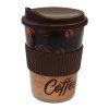 kelímek s pítkem 0,25l, s manžetou, PH COFFEE