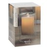 svíčka LED pr.10x15cm, blikající plamen, ve skle, IVORY 38 22780