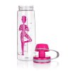 láhev na pití 750ml YOGA New tritan RŮŽ
