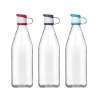 láhev 1000ml skleněná, PH víčko mix barev