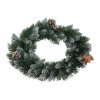 dekorace VĚNEC 40cm PVC ZE 35 23097