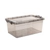 box úložný GEMA 14l, 42x27x18cm, víko, klip, PH ŠE/TRA