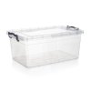 box úložný GEMA 14l, 42x27x18cm, víko, klip, PH ŠE/TRA