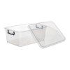 box úložný GEMA 20l, 49x32,5x19,5cm, víko, klip, PH ŠE/TRA