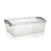 box úložný GEMA  7l, 37x25x12cm, víko, klip, PH ŠE/TRA