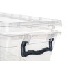 box úložný GEMA  9l, 36,5x24,5x15,5cm, víko, klip, PH ŠE/TRA