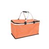 košík nákupní skládací 46x27x23cm Al+polyester OR