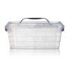 box úložný VILARD  5l,29x22x13cm,víko,klip,madlo,PH TRA/KOUŘ
