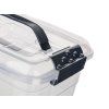 box úložný VILARD  5l,29x22x13cm,víko,klip,madlo,PH TRA/KOUŘ