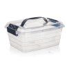 box úložný VILARD  5l,29x22x13cm,víko,klip,madlo,PH TRA/KOUŘ
