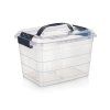 box úložný VILARD  8,5l,31x24x21cm,víko,klip,madlo,PH TRA/KOUŔ