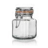 dóza hermetická 100ml, hranatá, skl. s patentním uzávěrem LINA