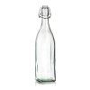 láhev s pákovým uzávěrem  950ml hranatá skleněná YARA