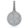 lívanečník 26cm, 4 lívance nepřiln. povrch GRANITE Grey