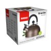 konvice 1,7l GRANITE Brown nerez