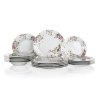 sada jídelní BEAUTY 18díl. porcelánová KYTKY