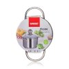 hrnec  12cm se skl.poklicí 0,85l nerez PICCOLO