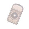 dóza LORA obdél. 0,55l 17,5x13x5,5cm skl.+PP víčko TRA/BORDO