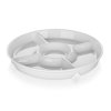 miska dělená pr.30cm porcelán BIANCA
