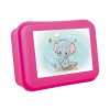 box svačinový 16x11x5,5cm SLŮNĚ s klick.uz. PH mix barev