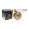 dekorace KOULE 15cm LED ZLA matná/ZLA, mix s časovačem 35 23754