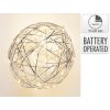 dekorace KOULE 25cm LED STŘ s časovačem 36 23777