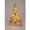 dekorace STROM 45cm 15LED dřev. 35 23795