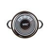 hrnec + skl.poklice pr.14cm 0,7l METALLIC Black