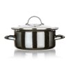 hrnec + skl.poklice pr.18cm 1,3l METALLIC Black
