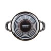 hrnec + skl.poklice pr.18cm 1,3l METALLIC Black
