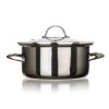 hrnec + skl.poklice pr.20cm 2l METALLIC Black