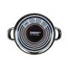 hrnec + skl.poklice pr.24cm 3,7l METALLIC Black