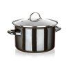 hrnec + skl.poklice pr.24cm 3,7l METALLIC Black