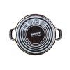 hrnec + skl.poklice pr.26cm 6l METALLIC Black