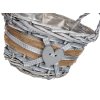 košík GRIS kulatý 19x11cm s uchy proutěný