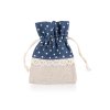 pytlík dekorativní 10x13cm DOTS bavlna MO 35 24306