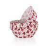 košíček cukrářský 8,7x2,3cm papírový (100ks) LOVE