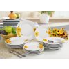 sada jídelní SUNNY 18díl. porcelánová BÍ
